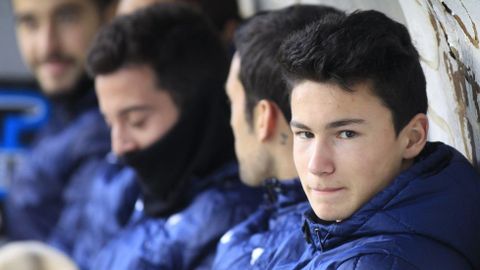 Aitor Pascual ya jug� tres partidos de la presente liga con el Racing de Ferrol