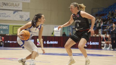 Blanca Millán en la victoria europea. 