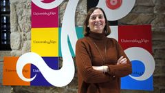 Eulalia Agrelo,  nova responsable de cultura do campus de Pontevedra