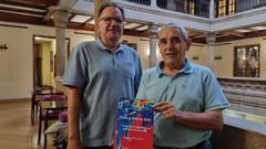 David Sim�n Lorda, con Jos� Caba�as.