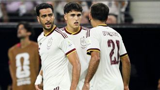 Merino, Cubars� y Oyarzabal, en el encuentro ante Portugal.
