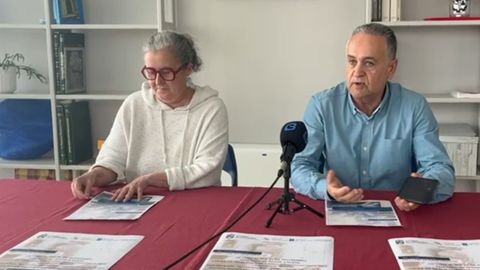 Amparo Cerecedo y Ricardo Lago presentaron el curso formativo para mayores