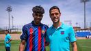 �scar L�pez y Lamine Yamal