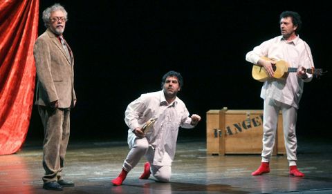 Quico Cadaval y Mofa y Befa, en la obra