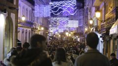 Im�genes como esta, de calles a rebosar de gente y haciendo las t�picas compras navide�as, no se ver�n este a�o. 