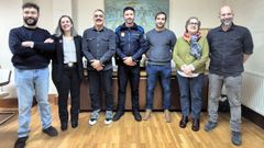 Pedro Jos Cancela Gonzlez, en el centro