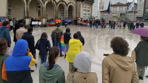 Manifestacin en A Estrada