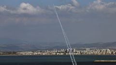 Imagen de Haifa, en Israel, este domingo