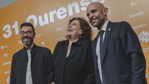�scar Doviso, Charo L�pez y Marcos V�zquez