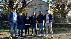 El presidente, Brais Ramilo, a la derecha.