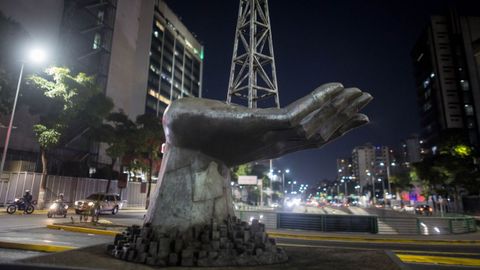 Sede de la petrolera estatal venezolana PSVA en Caracas.