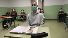 Estas im�genes son de Santiago, en el instituto Rosal�a de Castro