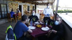 El Xo��a de Foz vuelve a servir comidas y bebidas en sus dos terrazas