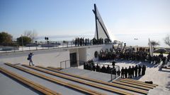 Inauguraci�n del pabell�n n�utico de A Illa