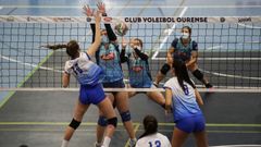 Victoria del Aceites Abril Ourense de voleibol