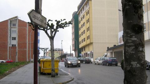 Imagen de la avenida da Terra Ch, una de las zonas donde el Concello prev actuar