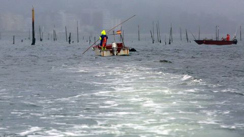 La zona de Carril es una de las que m�s sufre las riadas.