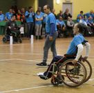 La exhibici�n tuvo lugar en el pabell�n do Ensanche. 