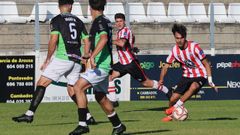 Acci�n do partido anterior do C�ltiga, na Illa fronte ao CD Boiro