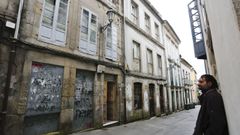 La vivienda que sufri� el intento de okupaci�n se ubica en el n�mero 18 de la r�a do Mi�o