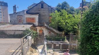 Imagen de la narcocasa que va a ser derribada