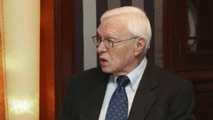 El hispanista estadounidense Stanley G. Payne, en una entrevista en el 2017. 