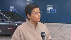 La ministra de Asuntos Exteriores, Arancha Gonz�lez, estuvo ayer en Bruselas