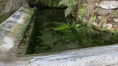 Imagen del estado del lavadero de la zona, cuyo mantenimiento reclama tambin el PP