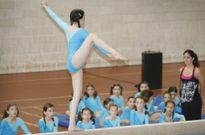 Las escuelas deportivas de gimnasia art�stica acogen a alumnos a partir de 4 a�os. 