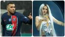 Kylian Mbapp y Lola ndigo.El futbolista del PSG Kylian Mbapp y la cantante granadina Lola ndigo