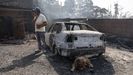 Los incendios continan avanzando en la provincia de Ourense
