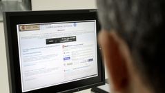 Imagen de una web que la Polic�a Nacional detect� como causante de estafas