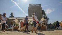El Mercado da Serea se celebr� en el entorno del pazo de Goi�ns