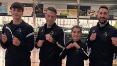 Samuel Sambad, Sergio Mart�nez, Zoe Montero y Dani Lema.