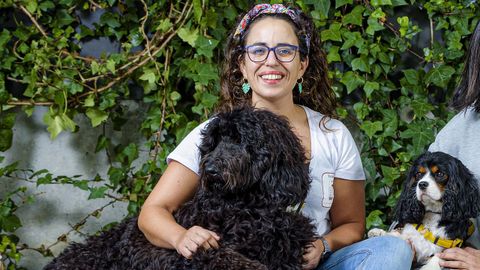 Julia Correa, directora de la organizaci�n de terapia asistida con animales Yaracan, de Vigo