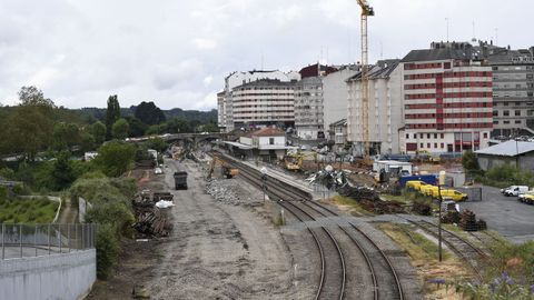 Las obras de la nueva estación de tren de Lugo las ejecuta San José, y Copasa hará las de la estación de buses
