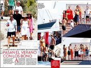 Felipe Gonz�lez y su mujer abren la revista, que tambi�n recoge las vacaciones de Matthew McConaughey con Bono, de U2.