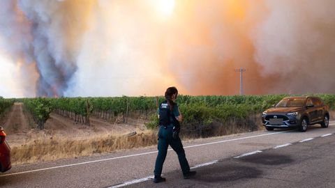 Incendio en Zamora