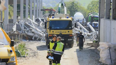 Granja de Coaa, donde fallecieron tres trabajadores