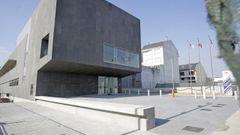 Edificio de la Polic�a Local, en San Fiz.