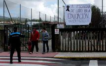 El colegio de A Escardia es uno en los que s� es habitual la presencia de agentes.