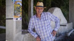 Albino M�ndez V�zquez, organizador de la Ruta Cabalar Pena Corneira