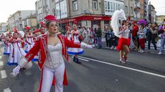 Moulin Rouge, de la comparsa murad� D'Jarana, gan� en Vimianzo