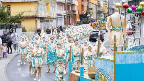 La comparsa camari�ana F�os de salitre venci� en A Ponte do Porto