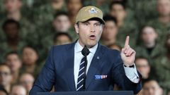 El jefe del Pentgono, Pete Hegseth