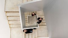 Andrea Vilar, Marcos Castedo e Diego Segade puxeron en marcha o proxecto M�sica e memes