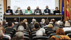 Imagen de la inauguraci�n del curso pasado de la UNED Ourense