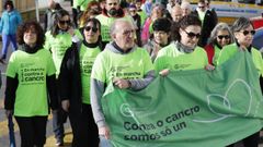Foto de archivo de una marcha contra el c�ncer en Burela