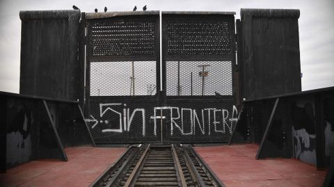 Paso entre Ciudad Ju�rez y Texas. 