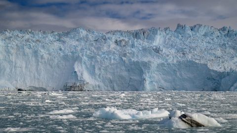 Imagen de un glaciar en Groenlandia
